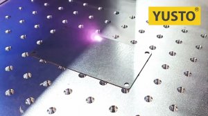 Лазерная маркировка шильд из оцинковки и нержавейки на лазерном маркере. Параметры. Время. Raycus.