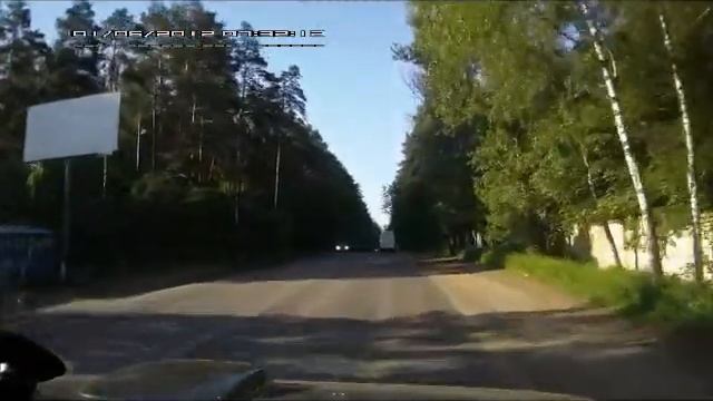 Разбитая дорога через станцию Монино Московской обл.wmv смотреть онлайн