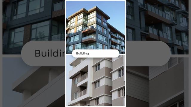В чем разница между словами HOUSE, COTTAGE, BUILDING? #легкийанглийский #учитьанглийский