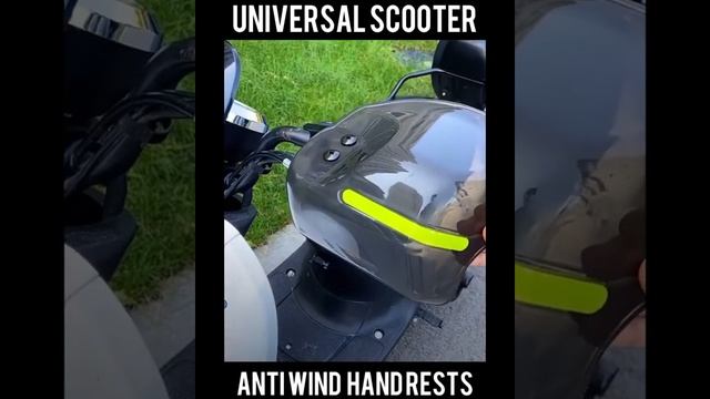 Scooter Handrests Windshield