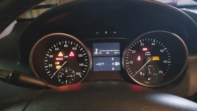 Mercedes Engine Temperature Reading From Cluster смотреть онлайн