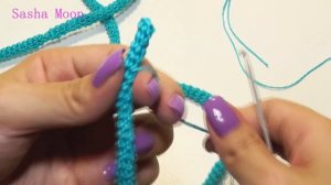Плетеный пояс из жгутов крючком/ МАСТЕР-КЛАСС вязание крючком