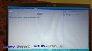 Lenovo Ideapad 3 BIOS And UEFI USB Boot | Lenovo 14ITL05 & 15ITL05