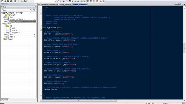 Изучаем STM32F030 часть 2. Настраиваем среду разработки IAR