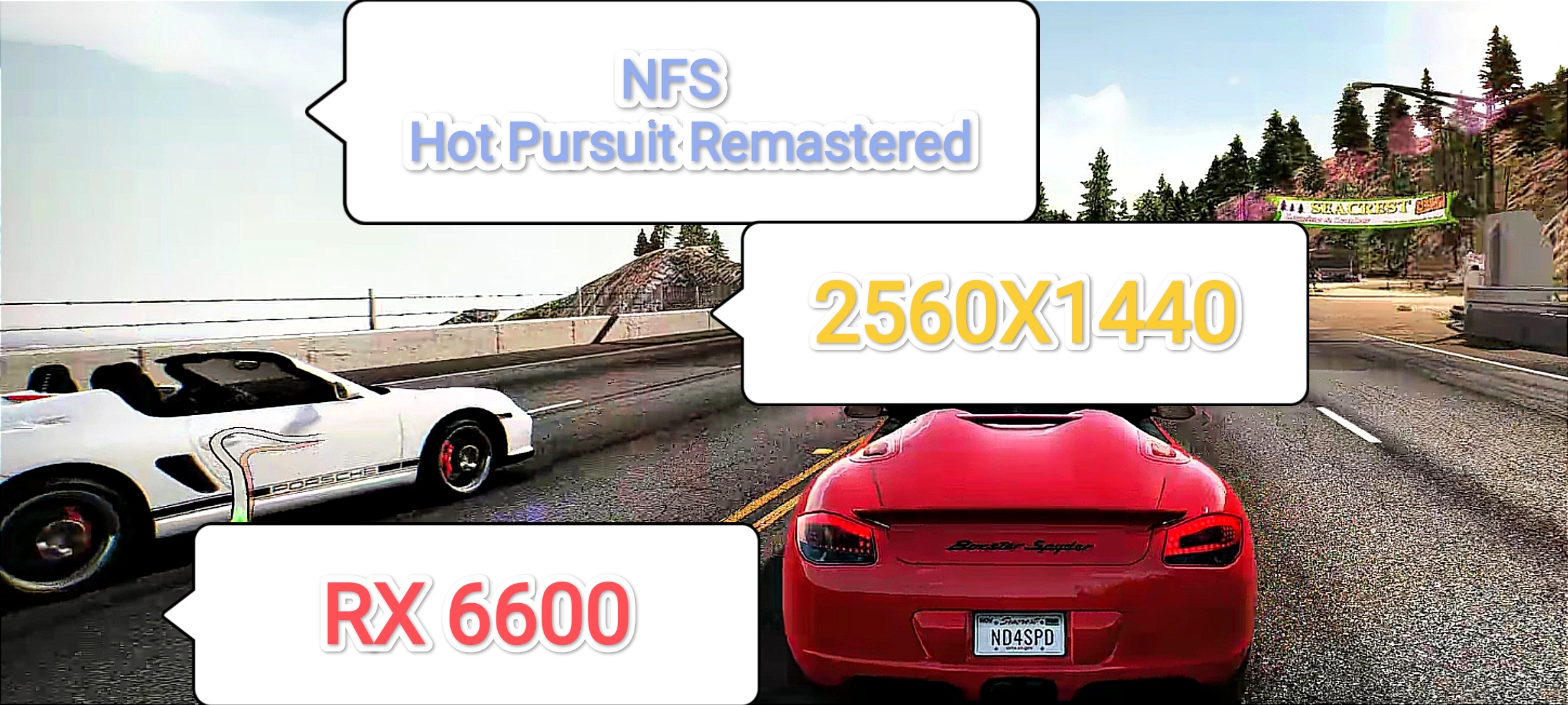 Need for Speed™ Hot Pursuit Remastered QHD - 60 фпс на бюджетном ПК (RX 6600/R 5 3600)