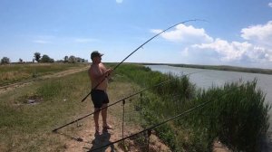 Рыбалка на Катранке.   Сасыкский канал .Великолепная рыбалка на карпа. Незабываемые впечатления.