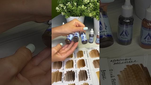 ПИГМЕНТЫ AQUA - ВАШИ САМЫЕ ЛЮБИМЫЕ ЦВЕТА ❤️ Центр Перманентного макияжа Ultra смотреть онлайн