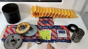 Распил масляного фильтра RB-EXIDE C-015E