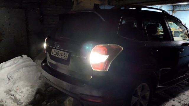 SUBARU FORESTER - УБРАЛИ КСЕНОН и УСТАНОВИЛИ BILED линзы DKa 60W, 2х чиповые (Мурманск)