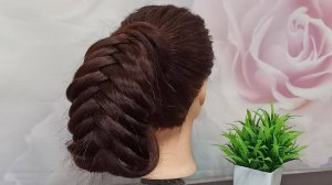 МК Заплетаем ажурный хвост. Быстро и просто.