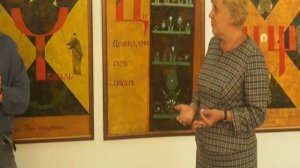 Открытие выставки "Из Сибири - в Сибирь" С.Александров и А.Гуровой (2018)