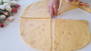 Сдобные рогалики! Рогалики с Изюмом и Джемом! Мягкие и Воздушные