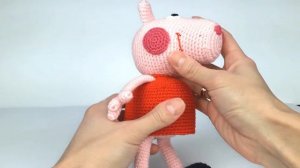 Свинка Пеппа крючком. Пеппа обзор. Peppa pig. Crochet Peppa