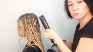 Укладка "ложные дреды" от Алёны Закировой как сделать )