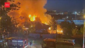 Дом сгорел в переулке Боготольский