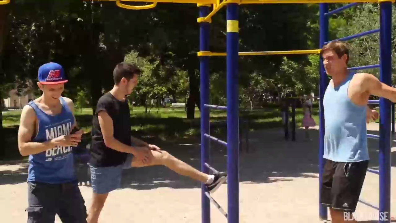 Типы людей на спортплощадке