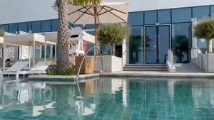Pool 77 floor at Address Beach Resort, Dubai