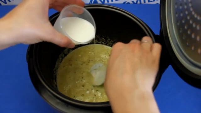 Рецепт приготовления сырного соуса в мультиварке VITEK VT-4216 CM смотреть онлайн