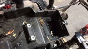 Kawasaki 750i Brute Force fuel pump replacement - Part 1