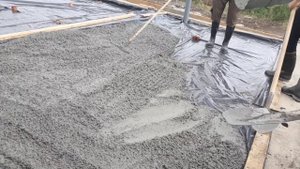 Заливка пола.ПОЛЫ по ГРУНТУ