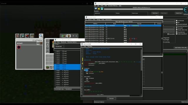 Minecraft Bedrock Edition 1.16.221 Making an AntiKB Script With Cheat Engine смотреть онлайн