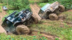 НА ВСЕ БАБКИ Уазы МОНСТРЫ ПРОТИВ Лютых Land Rover off road