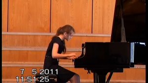 032 - 2011.05.07 Выпускной экзамен по фортепиано