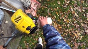 Готовлю бензотриммер к зиме. Очередные поломки бензотриммера Champion в этом сезоне.