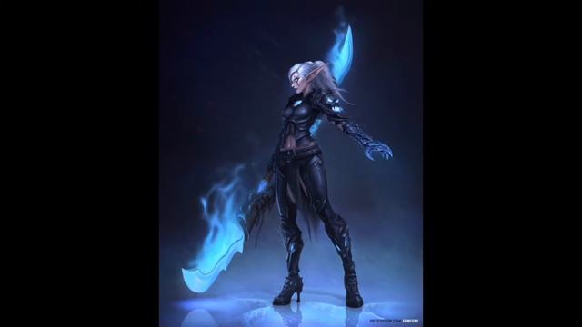 Death Knight, World of Warcraft - Animated Art смотреть онлайн