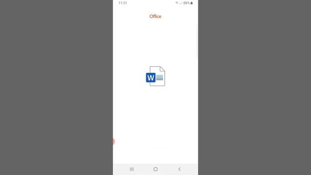 Use the Office app to change pdf to word on Phone