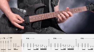 Metallica - Sad But True - Guitar Tab | Lesson | Cover | Tutorial