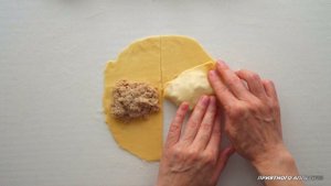 Закусочные пирожки  без дрожжей. Четыре варианта формовки