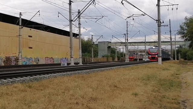Электропоезд ЭП2Д-0109 "РЭКС-ЦППК" сообщением Москва Казанская - Отдых (МАКС-2021). смотреть онлайн