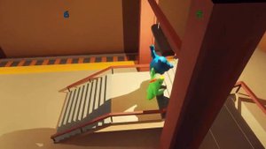 Gang Beasts - Смешная нарезка (Олег Брейн и Дария Рейн) #16