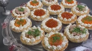 3 вкусные закуски на праздничный стол