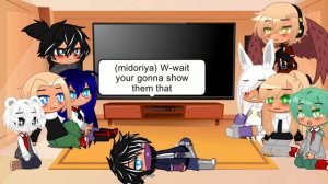 Pro heroes react to ‘?shigaDeku siblings?’ (Mha)