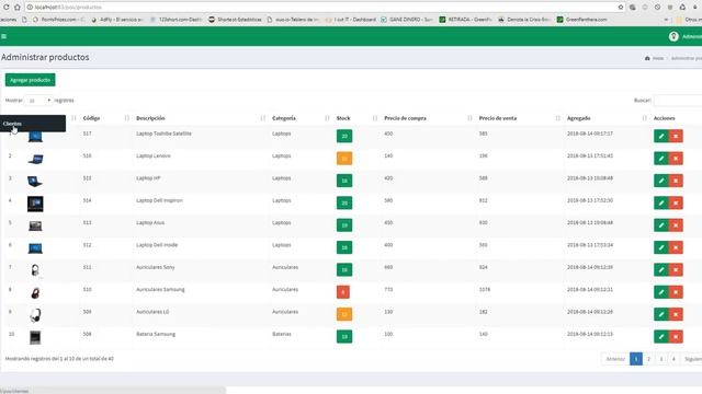 Punto de Venta en PHP 7 con PDO, Ajax, Jquery, Bootstrap, MySql смотреть онлайн