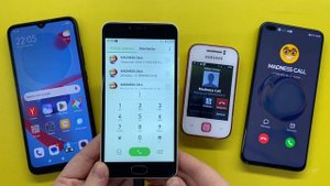 Incoming Call Samsung Galaxy Y Young Vs Meizu M5 /Outgoing Call Xiaomi Redmi 9C NFC Vs Honor 50 Lit