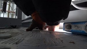 Монтаж кабельного гермоввода  Вазелин Roxtec