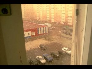 Лянторский снег 24 мая 2012