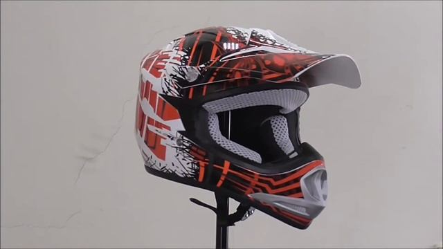 Шлем детский кроссовый SHIRO MX-306 BRIGADE