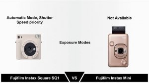 Fujifilm Instax Square SQ1 Camera   Chalk White vs Fujifilm Instax Mini LiPlay Hybrid Instant Camer