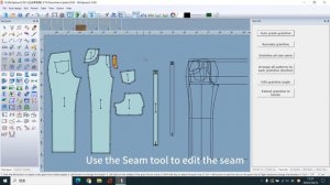 Use The Garment CAD V10 To Make Woman's Jeans Pattern