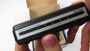 Коммутатор D-Link DES-1005A | unboxing