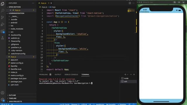 Stack Navigation v6. React Native Tamil PART 21