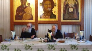 Беседа монаха Иоанна с братией Соловецкого  монастыря