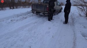 Покатушки по глубокоиу снегу