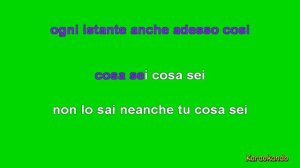 Karaoke Italiano - Cosa Sei - Ricchi e Poveri ( Testo )