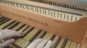 И.С. Бах Сарабанда ре минор BWV 1004 (клависимбалум) Анна Недоспасова