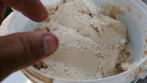 Замазка из клея ПВА и опилок